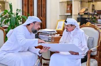 Humaid bin Rashid reviews International Charity Organisation's achievements