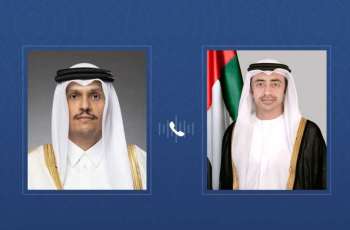 Abdullah bin Zayed holds phone call with Prime Minister and Foreign Minister of Qatar