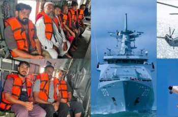 Pakistan Navy, PMSA rescue all 20 Pakistani crew members from sinking cargo dhow