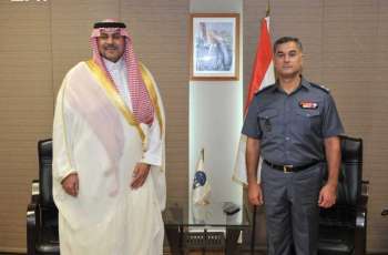 Saudi Ambassador to Lebanon Meets Director General of the Lebanese Internal Security Forces
