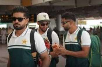 Pakistan Test Squad departs for West Indies Tour