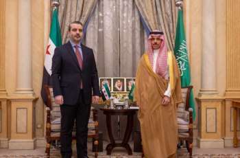 سمو وزير الخارجية يستقبل وزير خارجية سوريا