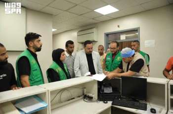 Saudi Center for Culture and Heritage Team Inspects KSrelief Emergency Surgery Project in Gaza Strip