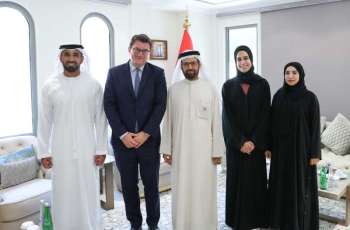 Ali Al Nuaimi discusses parliamentary ties with Austrian, Serbian envoys