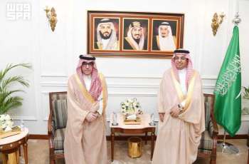 Director General of Foreign Ministry Makkah Branch Receives President of the Arab Tourism Organization