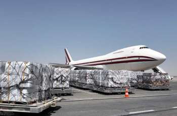 100-tonne aid aircraft departs Ras Al Khaimah Airport for Gaza under Operation Chivalrous Knight 3