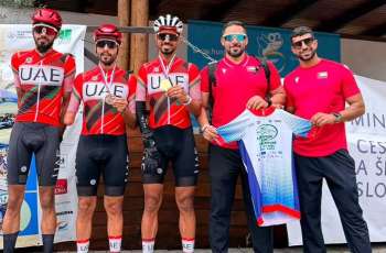 Gold, silver medals for UAE at European Para-Cycling Cup in Slovakia