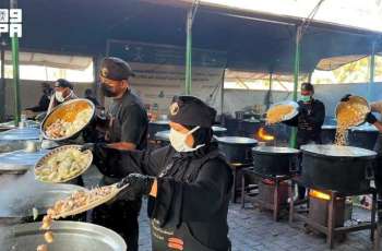 KSrelief Distributes 25,000 Hot Meals in Gaza Strip