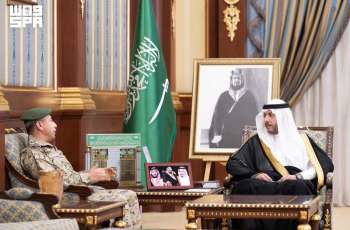 نائب أمير المدينة المنورة يستقبل اللواء الركن خالد الجهني بمناسبة تكليفه قائدًا للمنطقة