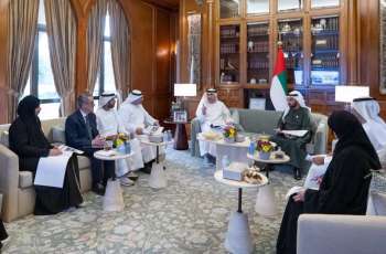 Hamdan bin Zayed receives delegation from Etihad Rail, directs launch of Madinat Zayed, Liwa passenger stations on 30 November