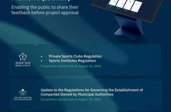 60 Projects Open for Feedback through Istitlaa Platform