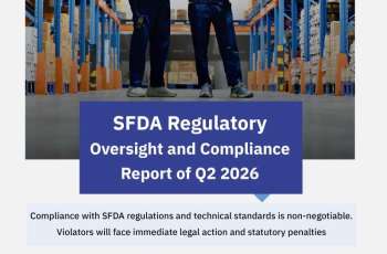 SFDA Intercepts over 300 Tons of Non-Compliant Food Products in Q2 2026