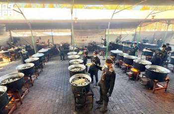 KSrelief Central Kitchen Distributes 25,000 Hot Meals in Gaza Strip