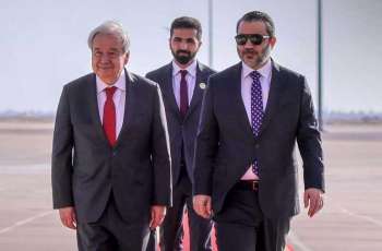 غوتيريش يصل إلى سوريا في أول زيارة منذ توليه منصبه