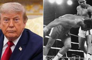 Trump shares Muhammad Ali’s iconic fight against George Foreman