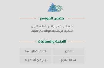 انطلاق موسم تمور حوطة بني تميم بدعم من أمانة منطقة الرياض.. و