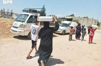 KSrelief Distributes over 6,600 Cartons of Dates to Vulnerable Families in Syria's Homs Governorate