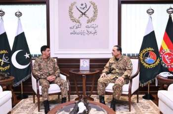 General Syed Aamer Raza calls on Field Marshal Syed Asim Munir after assuming charge of Commander National Strategic Command