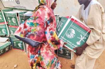 KSrelief Distributes 1,300 Food Baskets in Sudan's North Kordofan