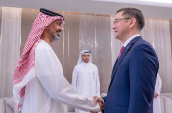 Ajman Crown Prince receives Ambassador of Kazakhstan