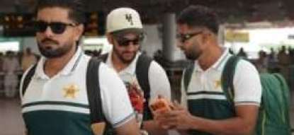 Pakistan Test Squad departs for West Indies Tour