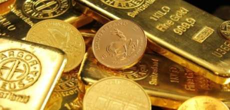 Gold price falls by Rs1,400 per tola in Pakistan