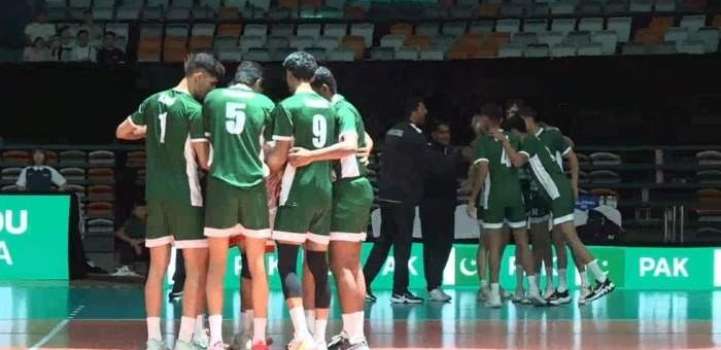 Pakistan begin Asian U-18 Boys' Volleyball Championship with Stra ..