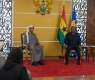 Shakhboot bin Nahyan meets President of Republic of Ghana