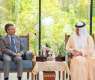 Saud bin Saqr receives Indian Ambassador to UAE