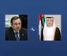 Abdullah bin Zayed receives phone call from Arab League Secretary-General
