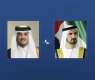 محمد بن راشد يعزي هاتفيا أمير دولة قطر بوفاة الشيخ حمد بن خليفة آل ثاني