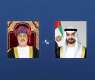 رئيس الدولة وسلطان عمان يبحثان هاتفياً العلاقات الأخوية والتطورات الإقليمية