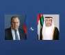 Abdullah bin Zayed receives phone call from Russian FM