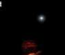 Moon and Antares Conjunction Shines over Northern Borders Sky