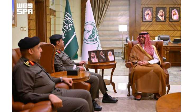 الأمير سعود بن جلوي يستقبل مدير مرور جدة