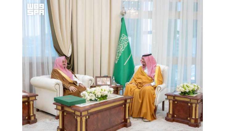 نائب أمير الباحة يلتقي مدير فرع وزارة الشؤون الإسلامية في المنطقة
