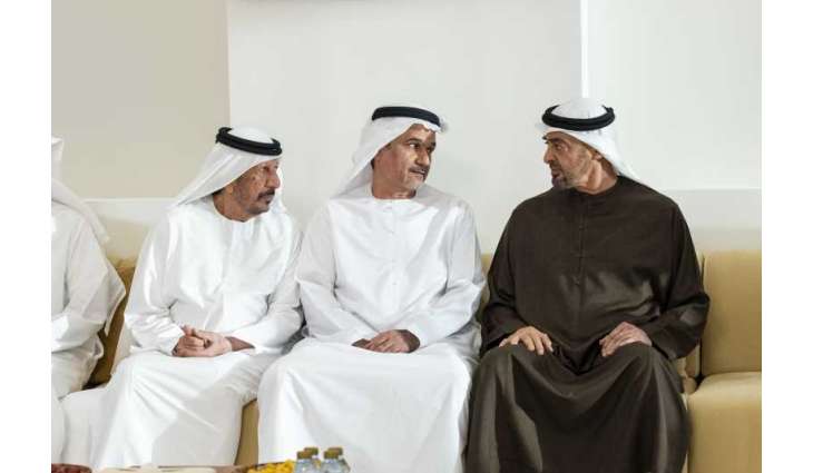 رئيس الدولة يعزي في وفاة أحمد محمد الحمادي وفاطمة علي أحمد