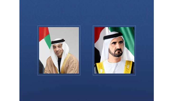 Mohammed bin Rashid, Mansour bin Zayed congratulate Prime Minister of Latvia