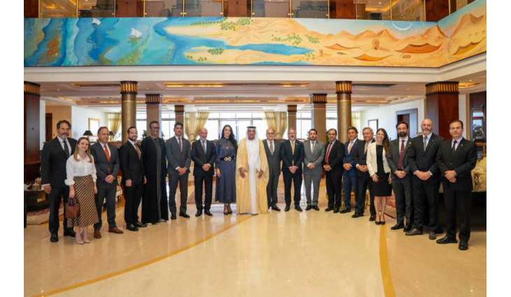Ras Al Khaimah Ruler receives ambassadors of Latin American, Caribbean countries