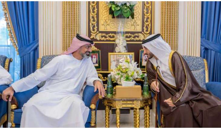 عمار بن حميد يحضر أفراح الشويهي والسويدي في عجمان
