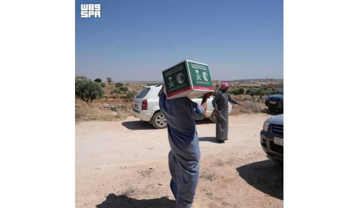KSrelief Distributes 1,464 Food Baskets in Syria’s Homs Governorate