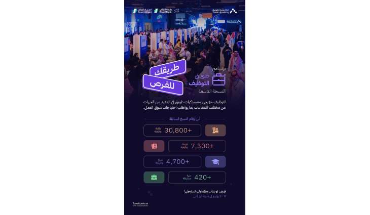 أكاديمية طويق تقيم برنامج طويق للتوظيف في الرياض تحت شعار 