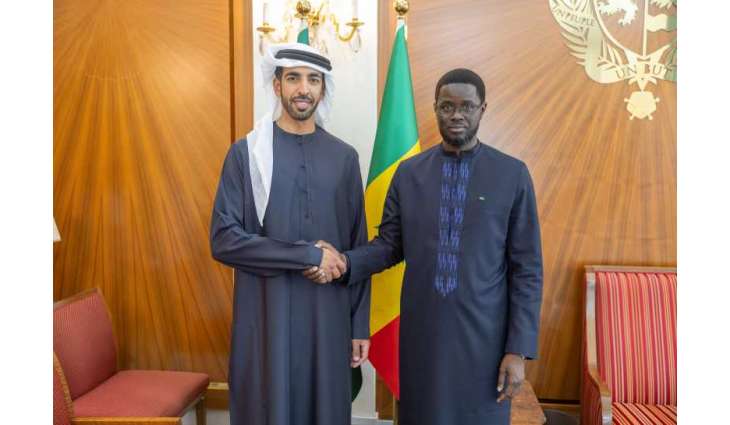 President of Republic of Senegal receives Shakhboot bin Nahyan