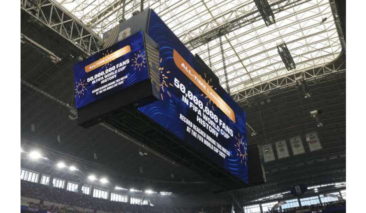 All-time FIFA World Cup attendance surpasses 50 million