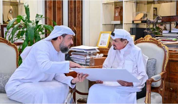 Humaid bin Rashid reviews International Charity Organisation's achievements