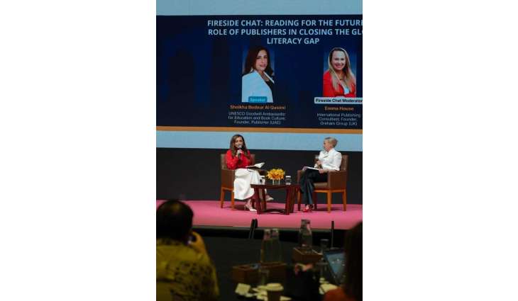 Bodour Al Qasimi calls for publishers to put literacy at heart of AI era at IPA World Congress