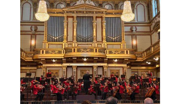 National Youth Orchestra Dubai makes history with international award, landmark Vienna performances