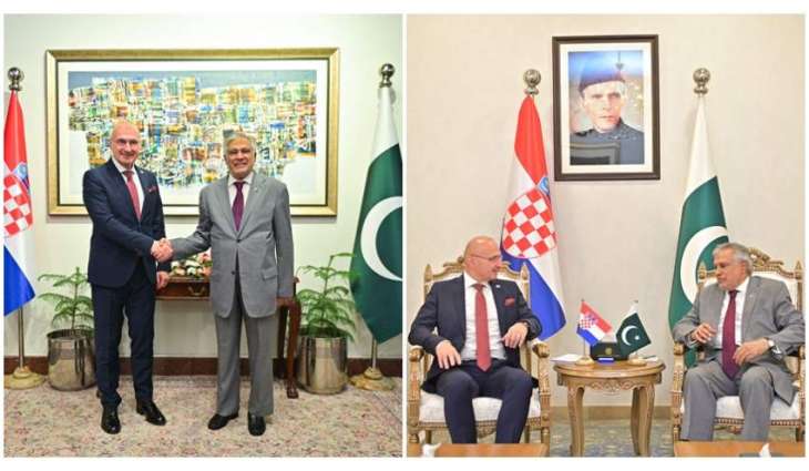 Croatian FM arrives at Foreign Office for talks with DPM