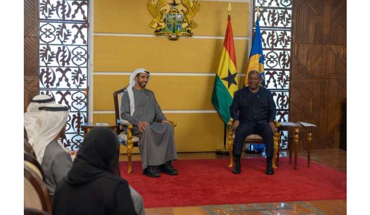 Shakhboot bin Nahyan meets President of Republic of Ghana
