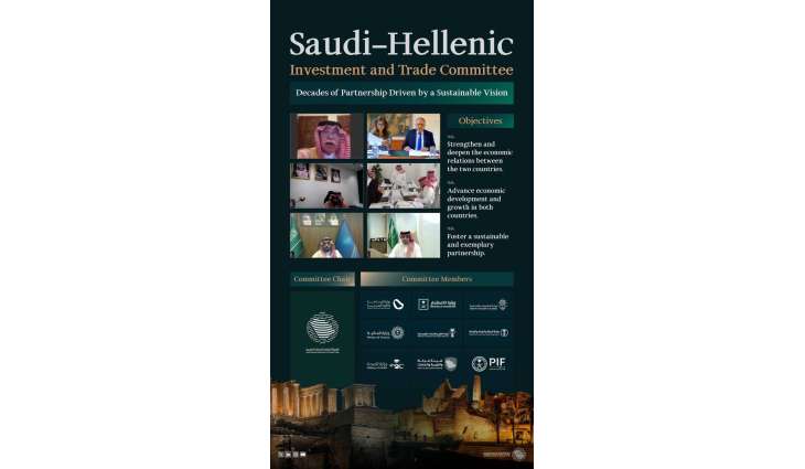 Saudi-Hellenic Investment and Trade Committee Holds Second Virtual Meeting